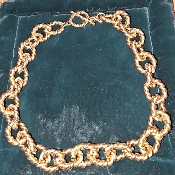 Carolee Twisted Gold-Tone Necklace - Picture 5 of 5